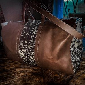 Cowhide Weekender